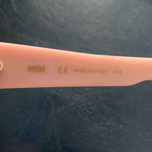 MCM Bordeaux Burgundy Square Sunglasses – Italian Luxury Designer Frames + Case - Picture 12 of 12